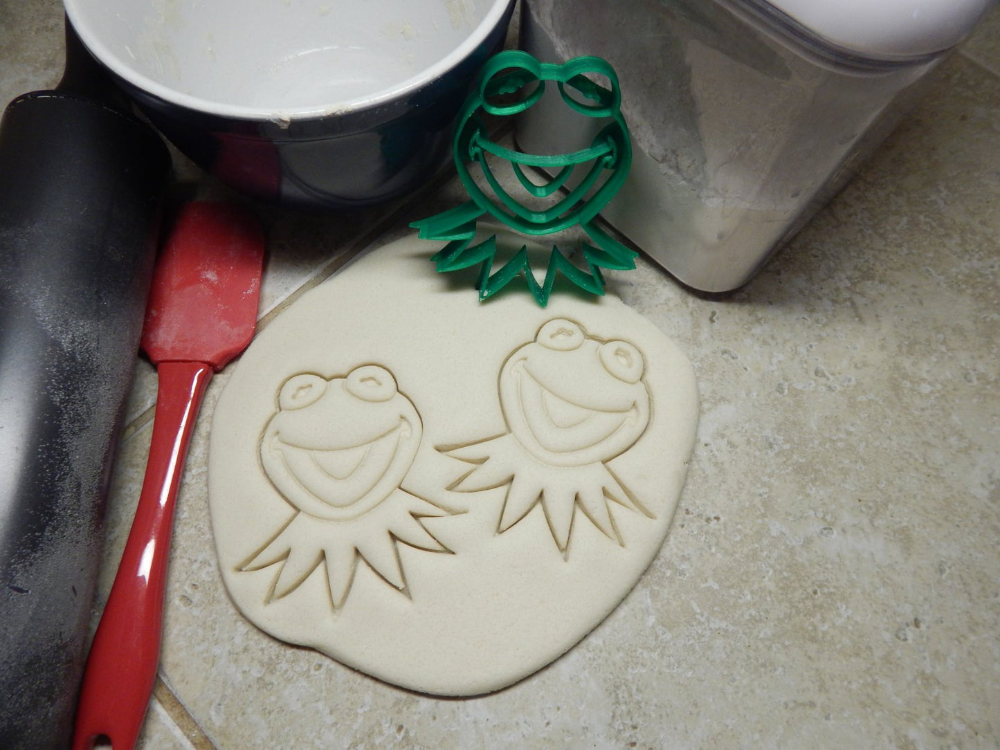 Kermit The Frog Face Muppet Show Sesame Street Cookie Cutter Made In USA PR2265