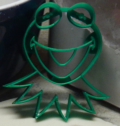 Kermit The Frog Face Muppet Show Sesame Street Cookie Cutter Made In USA PR2265