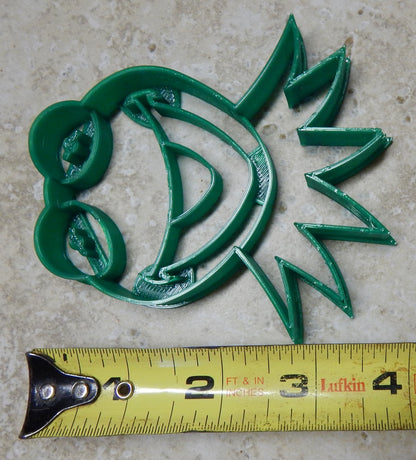 Kermit The Frog Face Muppet Show Sesame Street Cookie Cutter Made In USA PR2265