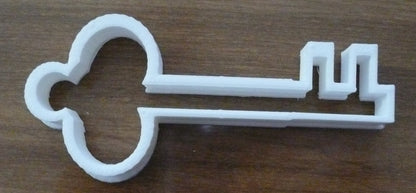 6x Antique Key Fondant Cutter Cupcake Topper 1.75 IN USA FD475