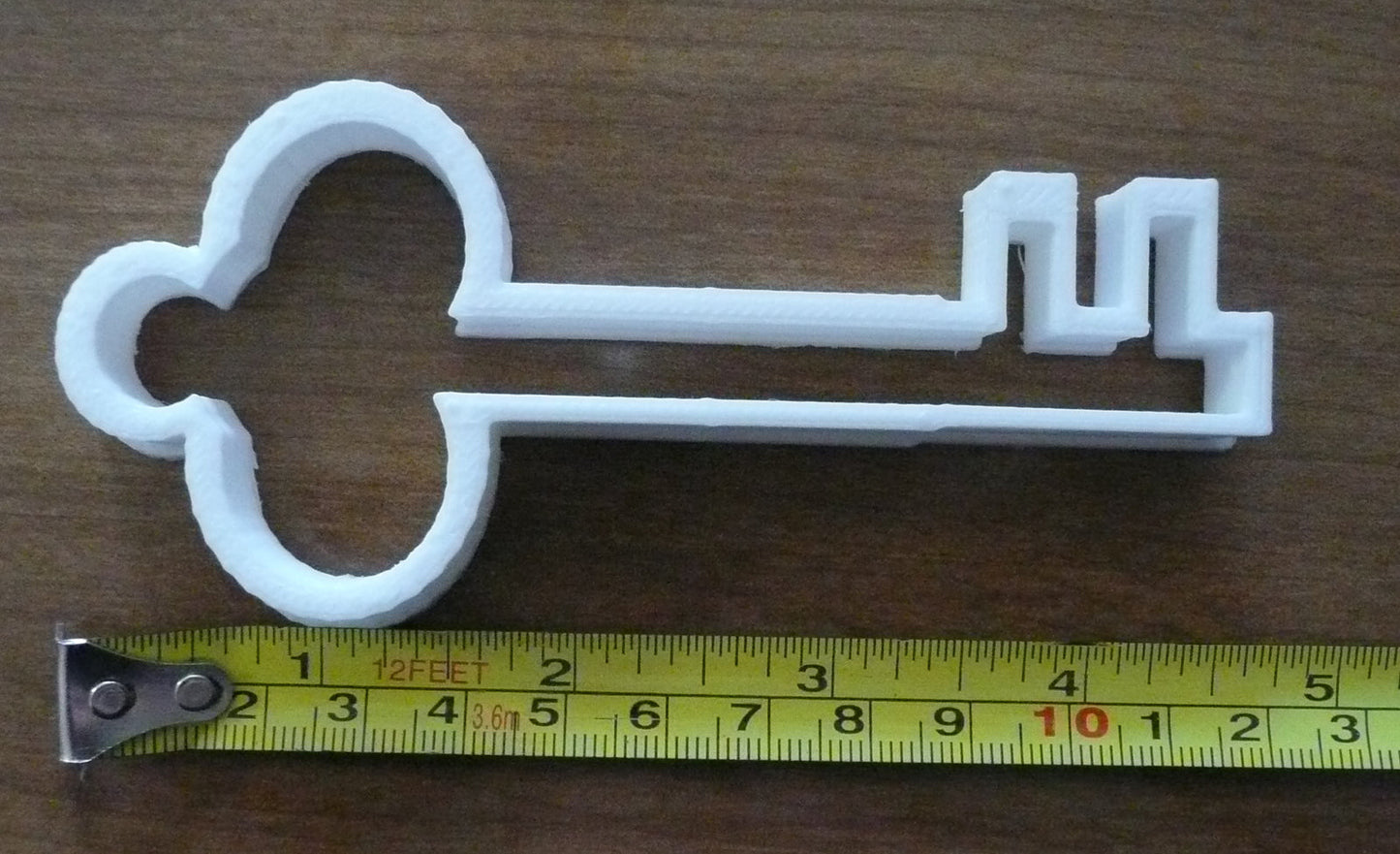 Antique Old Victorian Skeleton Key Cookie Cutter Made In USA PR475
