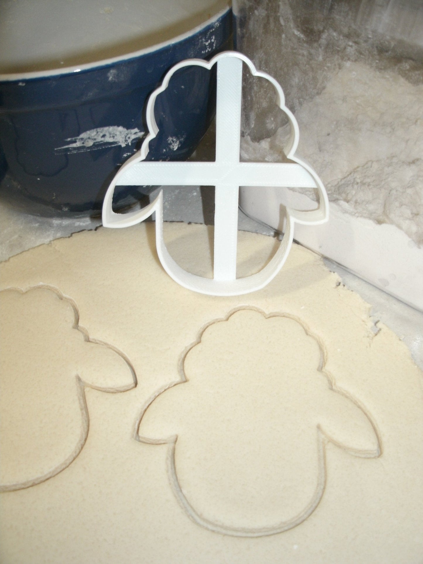 Lamb Sheep Head Outline Farm Animal Cookie Cutter Made In USA PR684