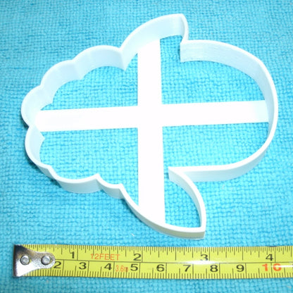 Lamb Sheep Head Outline Farm Animal Cookie Cutter Made In USA PR684