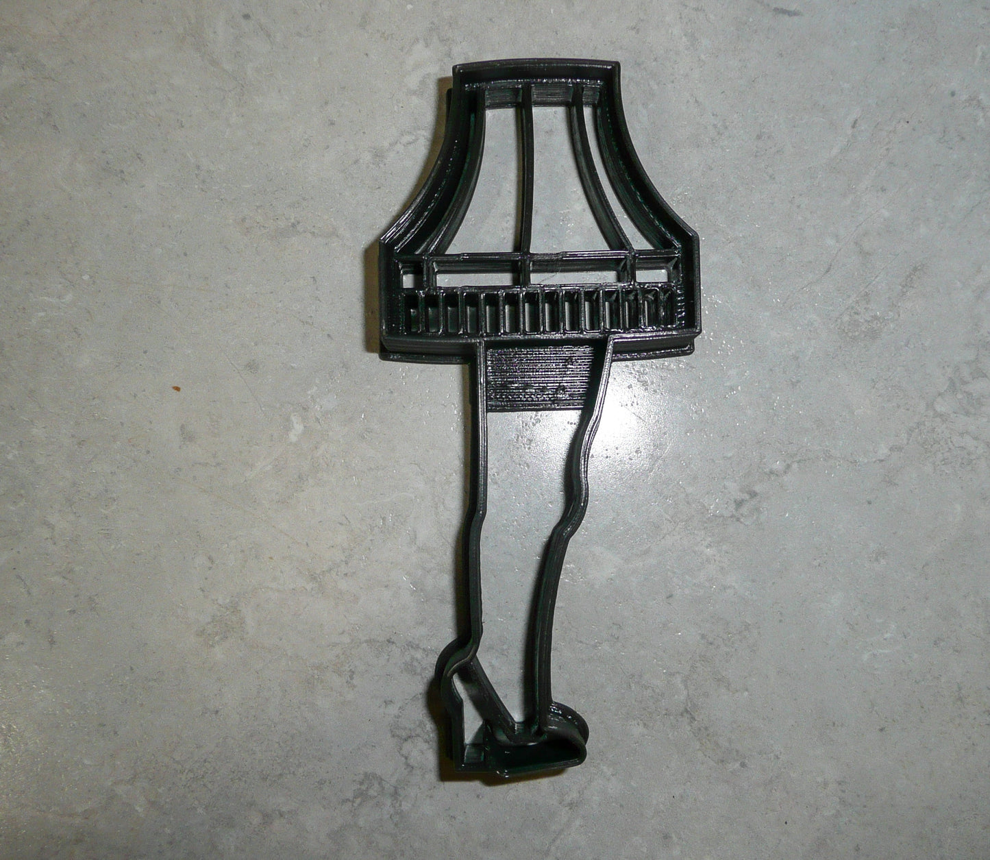 6x Leg Lamp Fondant Cutter Cupcake Topper 1.75 IN USA FD2198