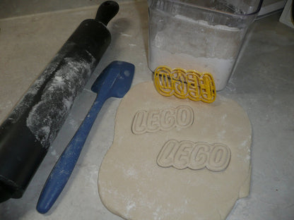 Lego Word Sign Building Blocks Kids Toy Cookie Cutter Made In USA PR2524