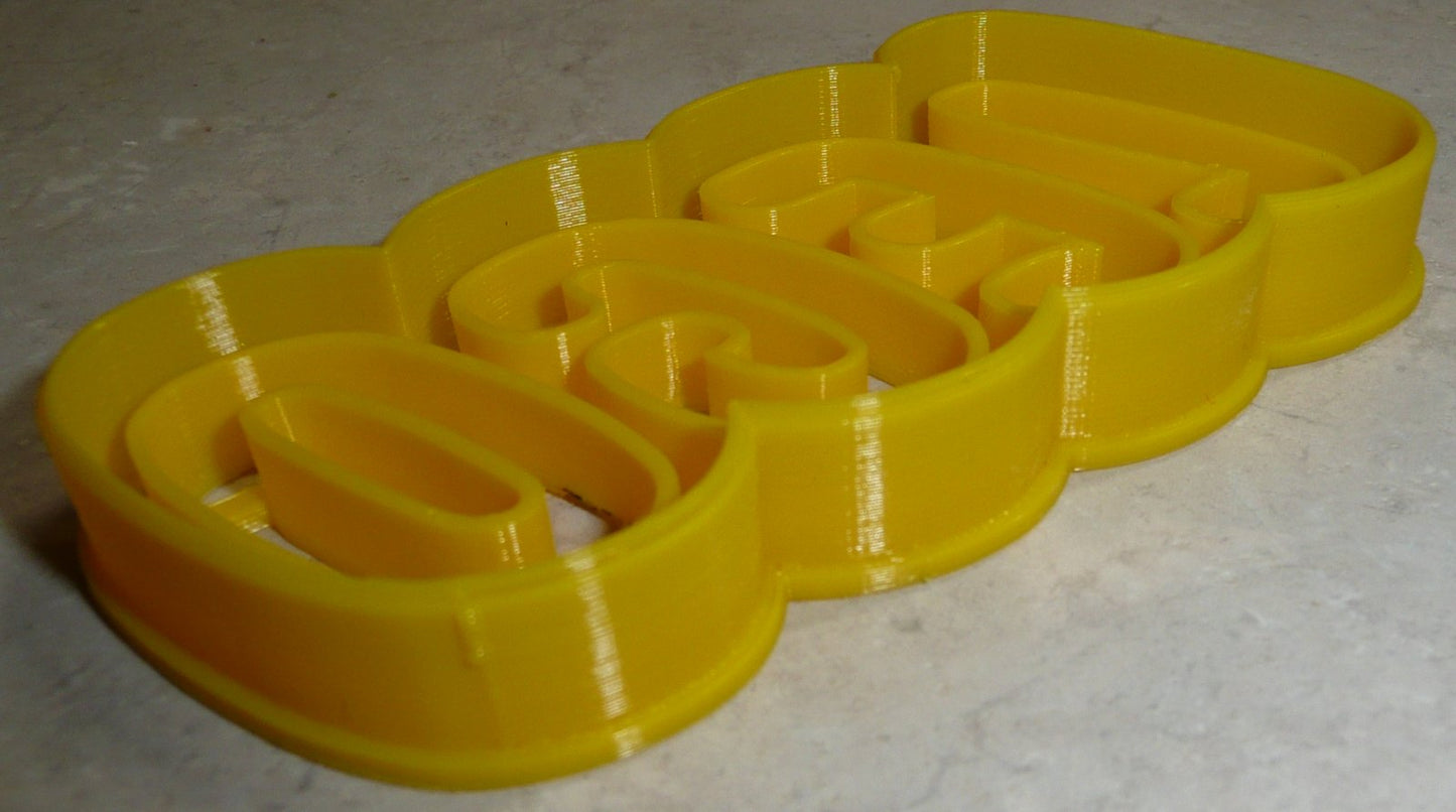 Lego Word Sign Building Blocks Kids Toy Cookie Cutter Made In USA PR2524