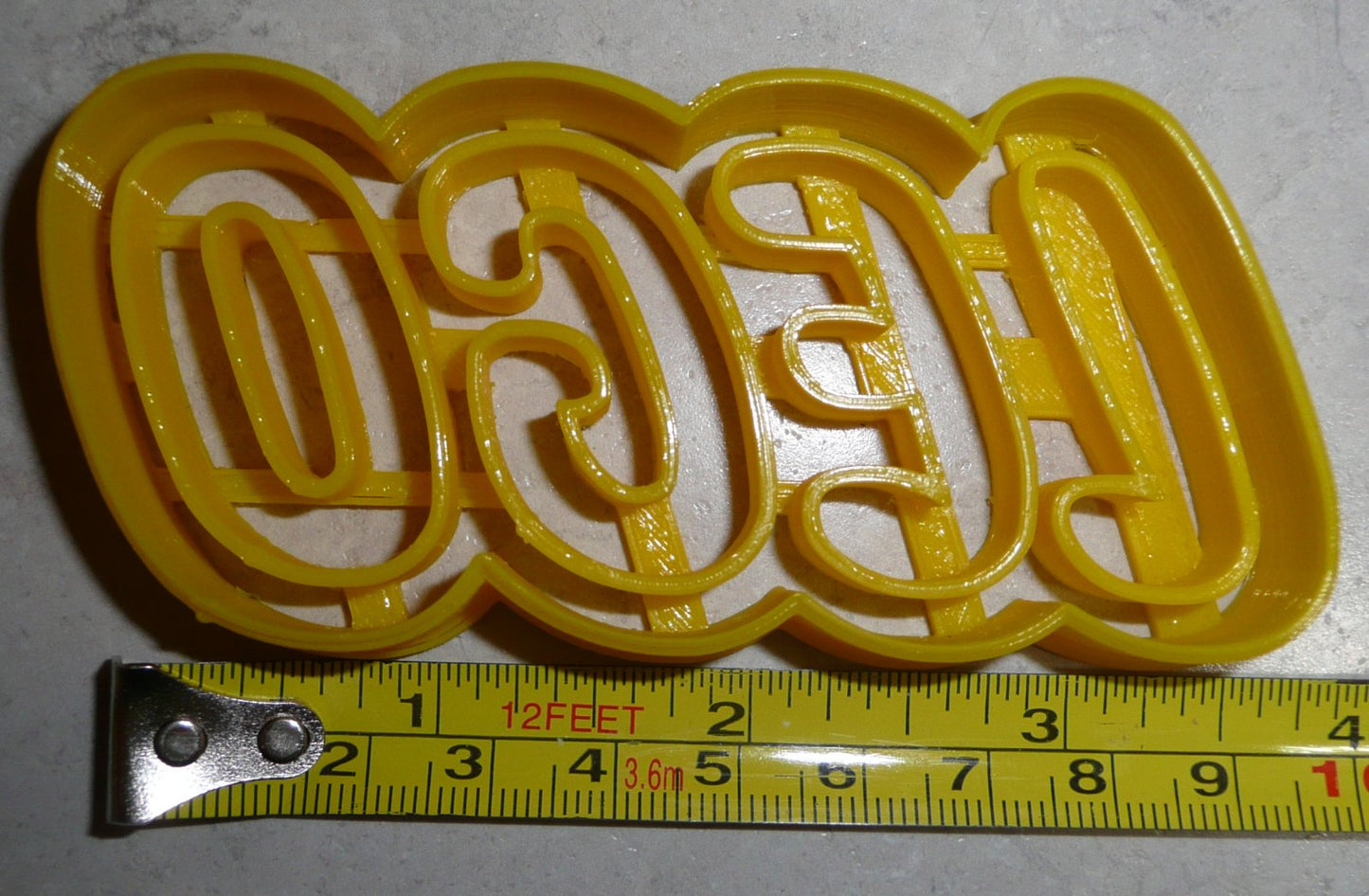 Lego Word Sign Building Blocks Kids Toy Cookie Cutter Made In USA PR2524