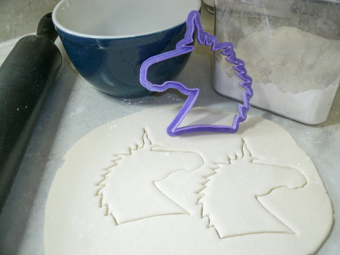 Unicorn Head Magical Creature Cookie Cutter Made In USA PR319