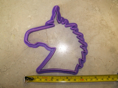 Unicorn Head Magical Creature Cookie Cutter Made In USA PR319