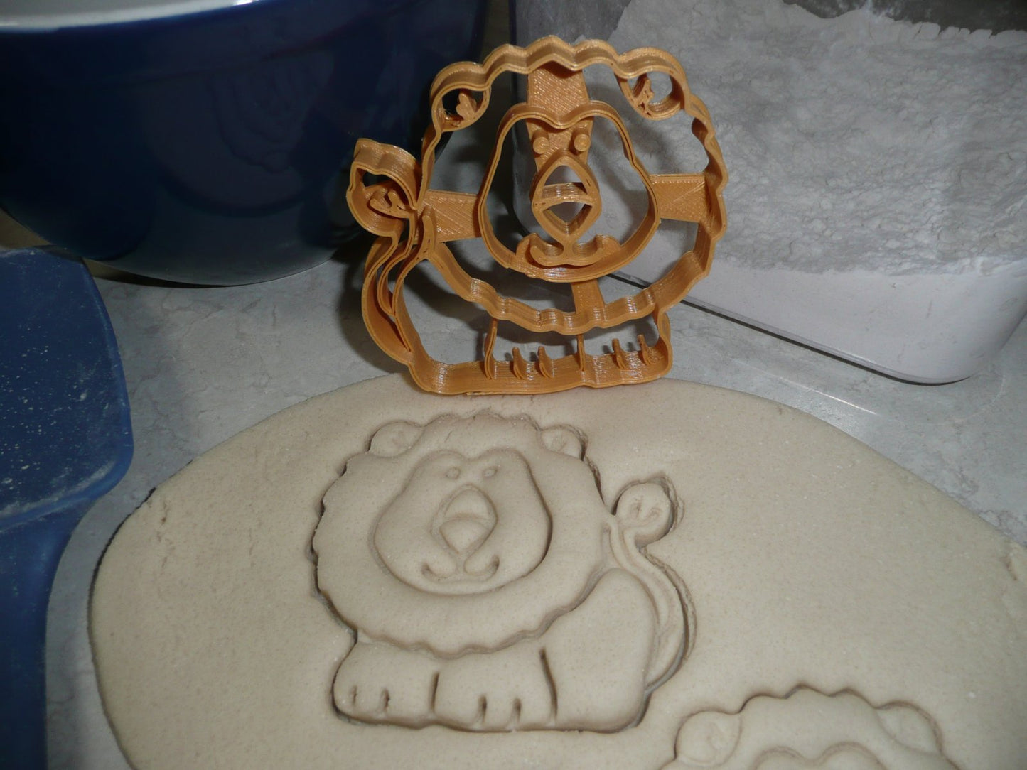 Lion African Safari Wild Zoo Animal Cookie Cutter Made In USA PR2362