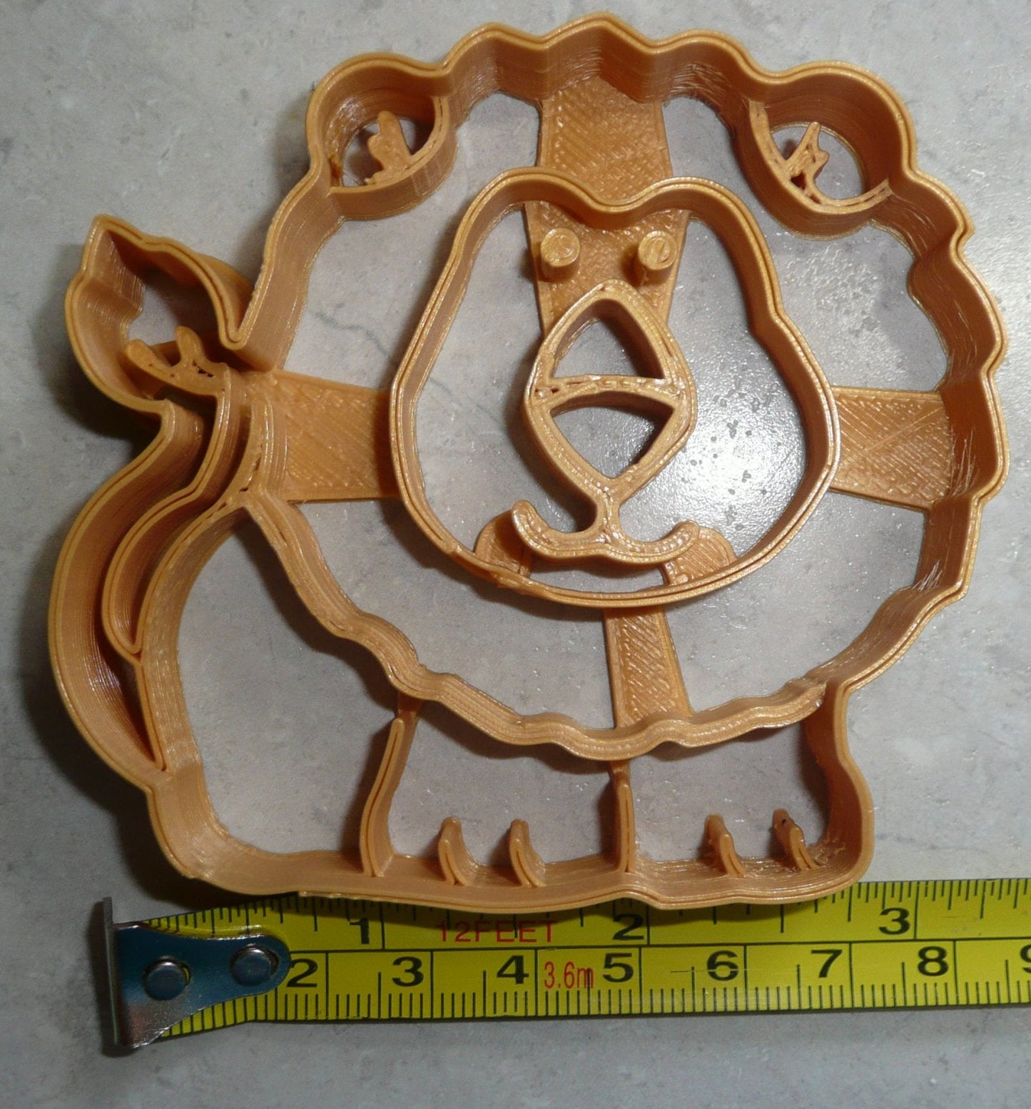 Lion African Safari Wild Zoo Animal Cookie Cutter Made In USA PR2362