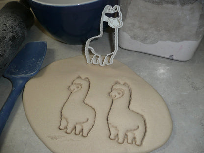 Llama Long Neck Alpaca Zoo Farm Animal Cookie Cutter Made In USA PR2340
