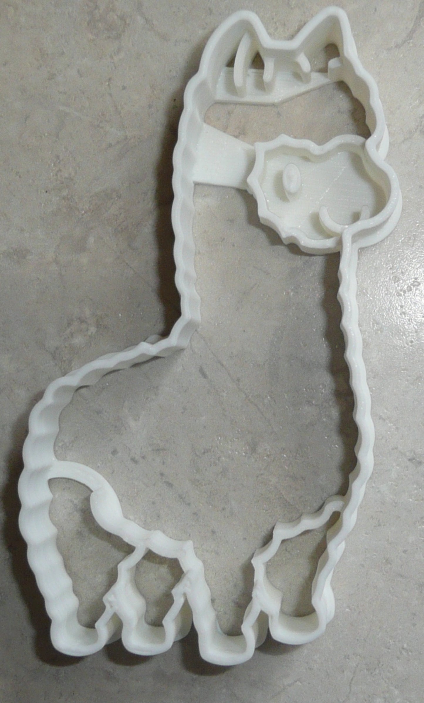Llama Long Neck Alpaca Zoo Farm Animal Cookie Cutter Made In USA PR2340