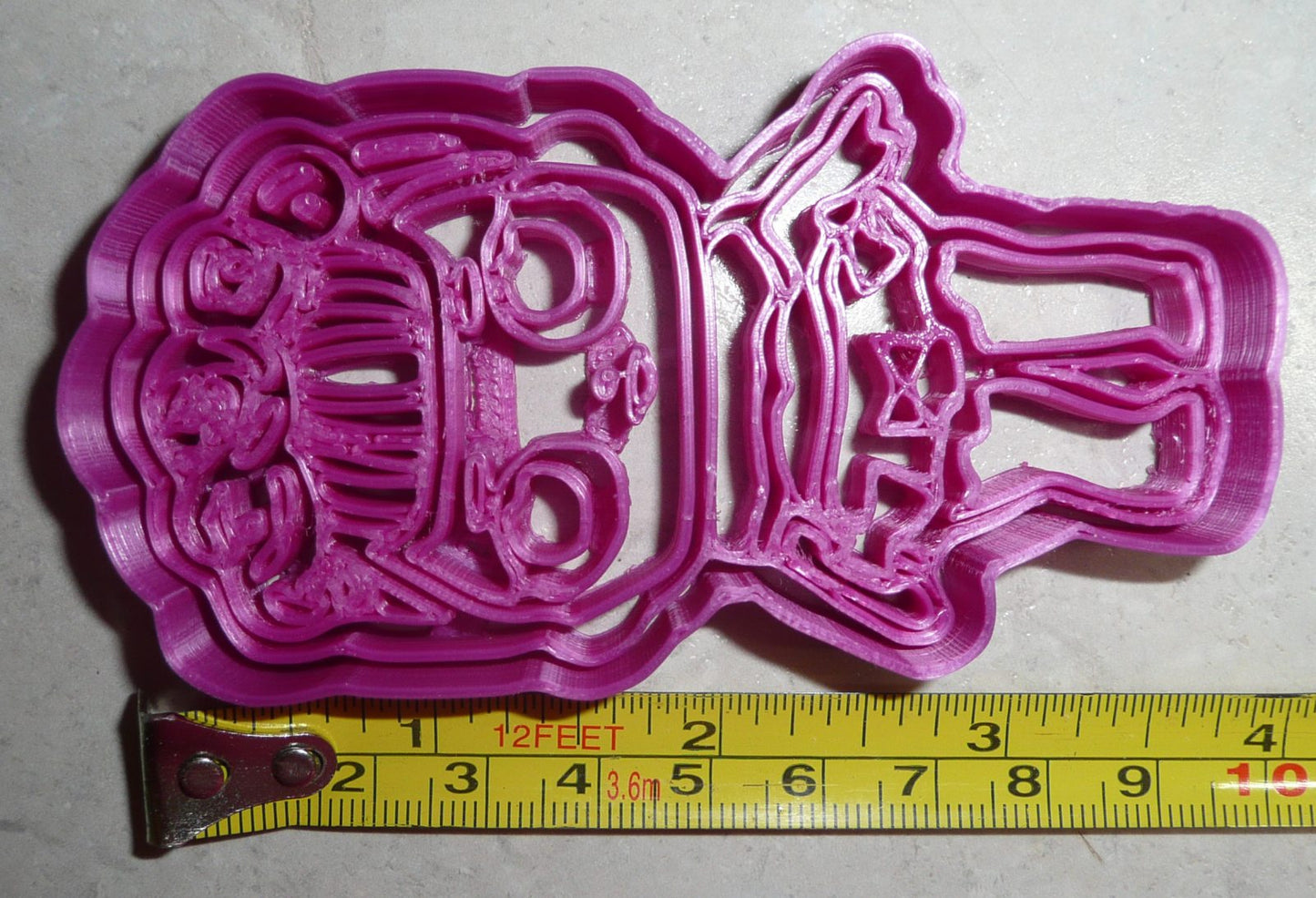 Sugar Queen Detailed Floral Hair Surprise Doll Cookie Cutter Made In USA PR2385