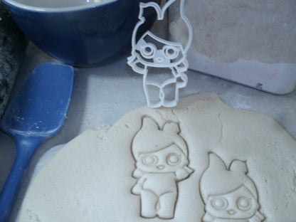 Hops White Bunny Ears Surprise Doll Cookie Cutter Made In USA PR2512