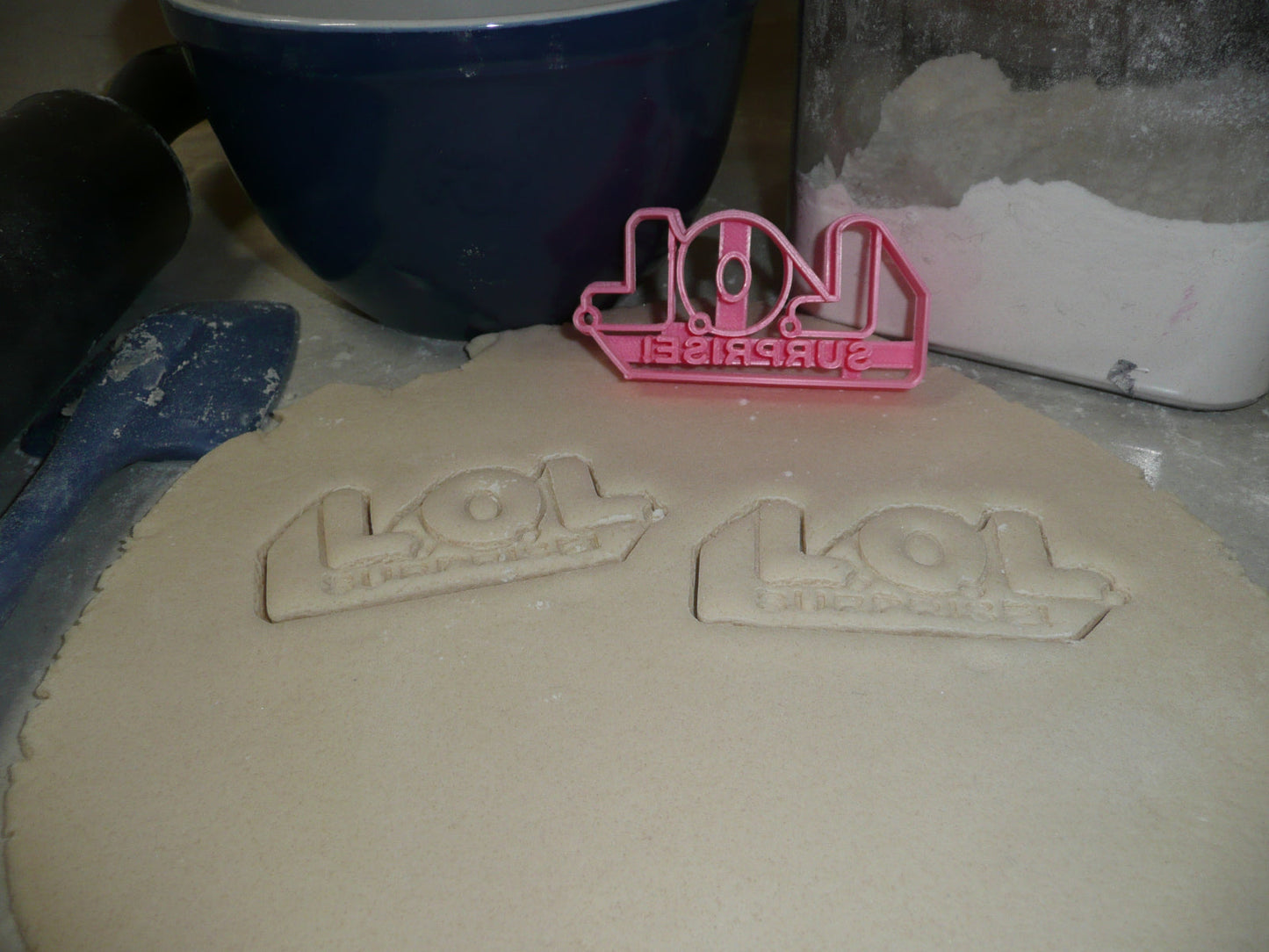 Little Outrageous Littles Surprise Doll Logo Cookie Cutter Made In USA PR2507