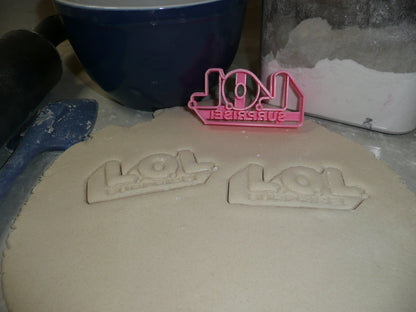 Little Outrageous Littles Surprise Doll Logo Cookie Cutter Made In USA PR2507