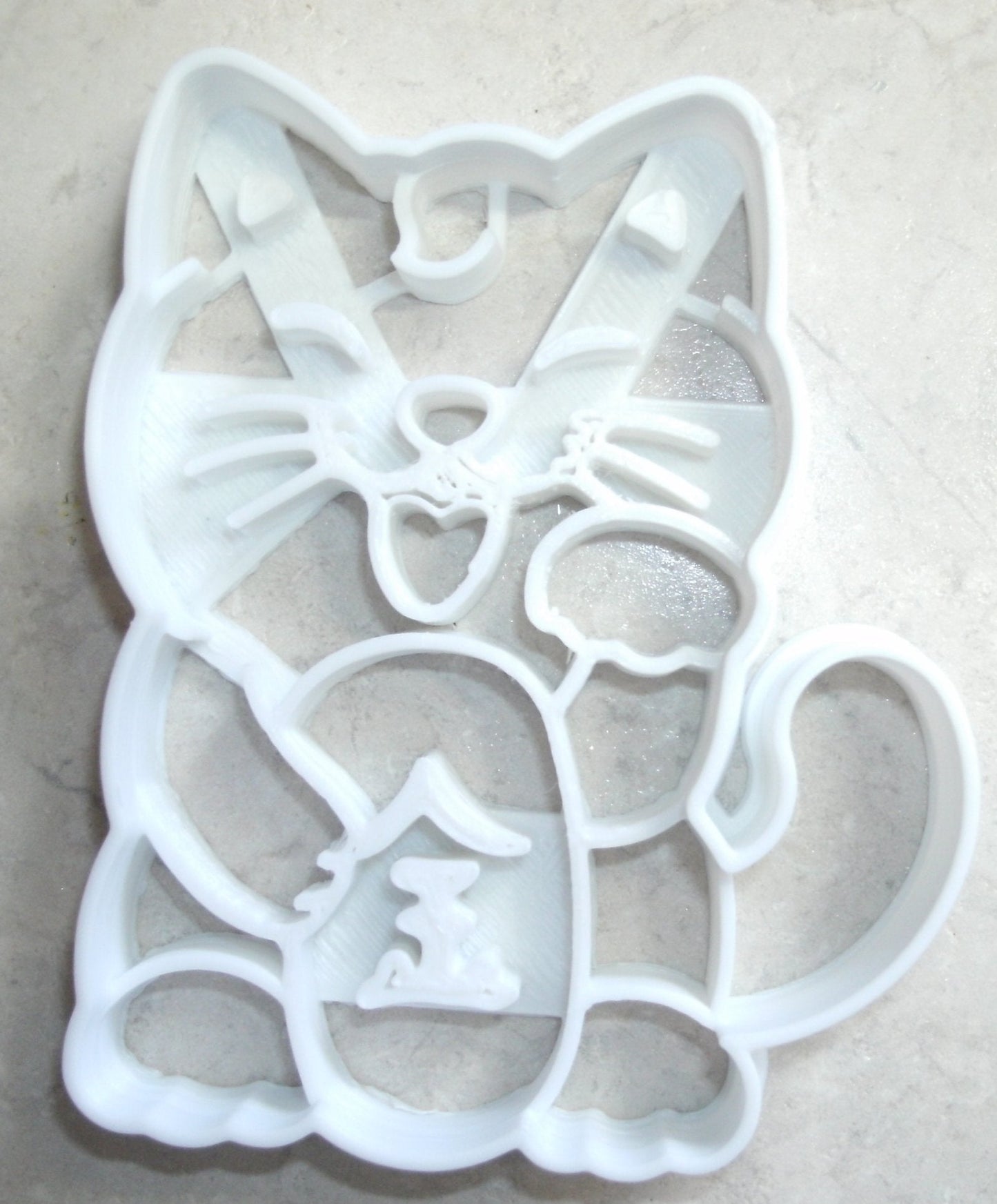 Japanese Maneki Neko Lucky Cat Paw Good Luck Cookie Cutter Made In USA PR2327