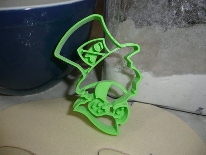 Mad Hatter Alice Adventures In Wonderland Cookie Cutter Made In USA PR2346