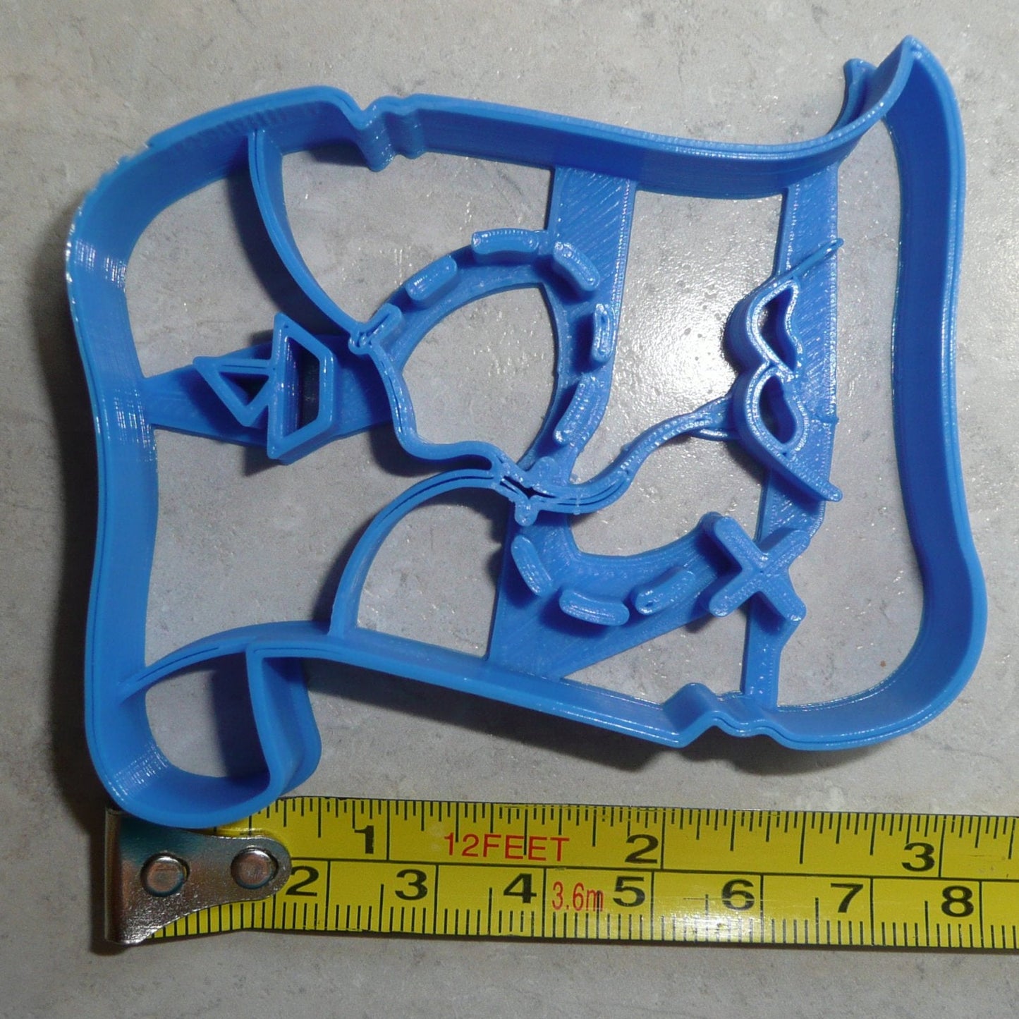 Treasure Map Buried Lost Hunt Pirate Cookie Cutter Made In USA PR2379