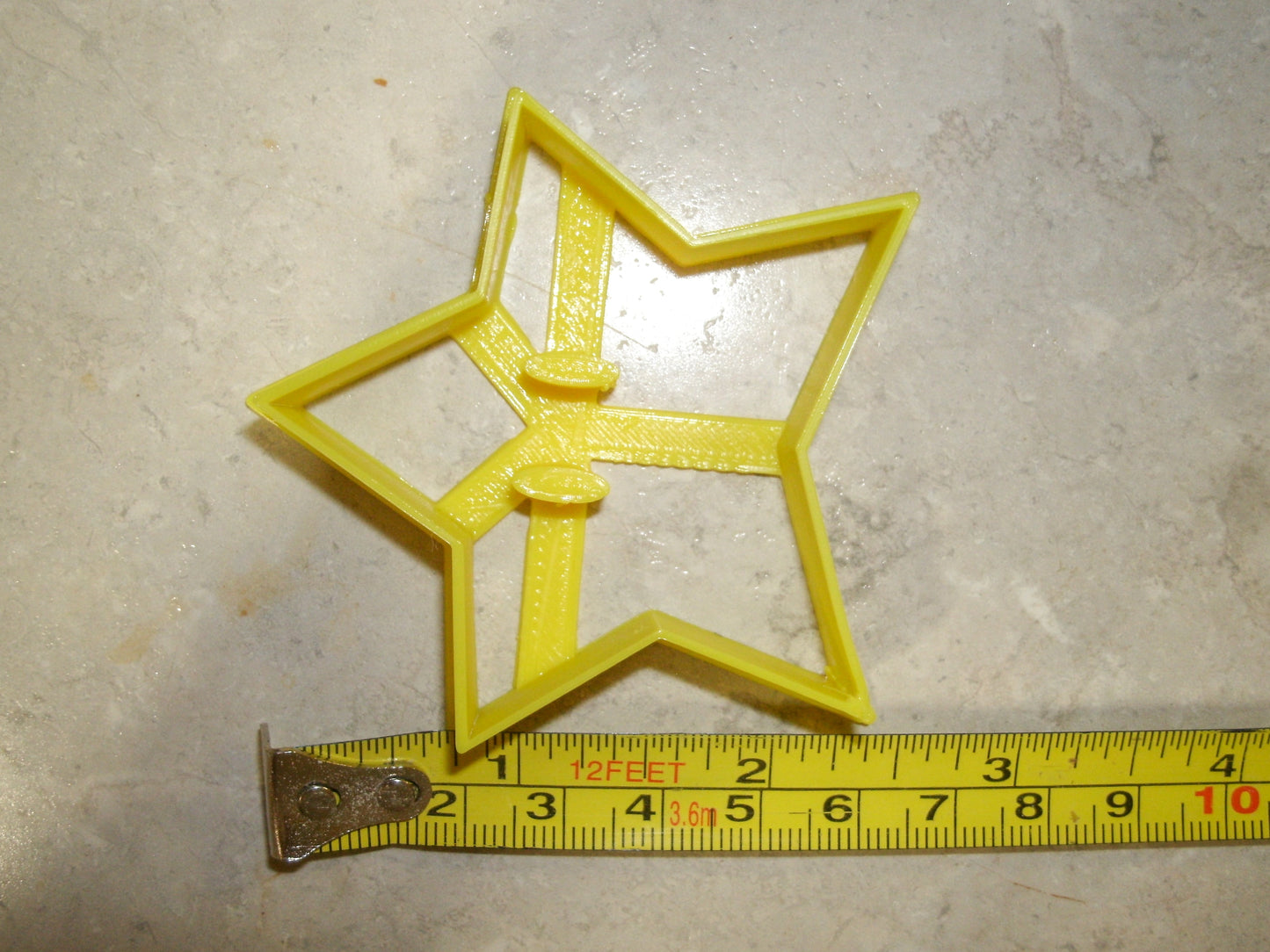 Super Mario Star Power Up Nintendo Video Game Cookie Cutter Made In USA PR2092
