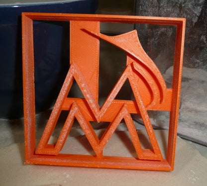 Miami Marlins M Logo MLB Baseball Team Sports Cookie Cutter Made In USA PR2576