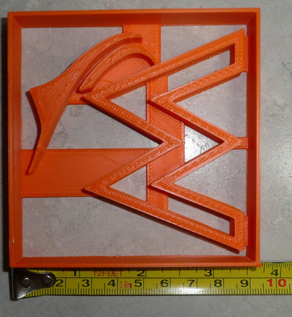 Miami Marlins M Logo MLB Baseball Team Sports Cookie Cutter Made In USA PR2576