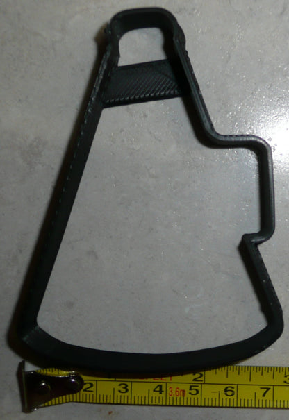 Cheer Dance Megaphone Outline Cheerleading Cookie Cutter Made In USA PR2494