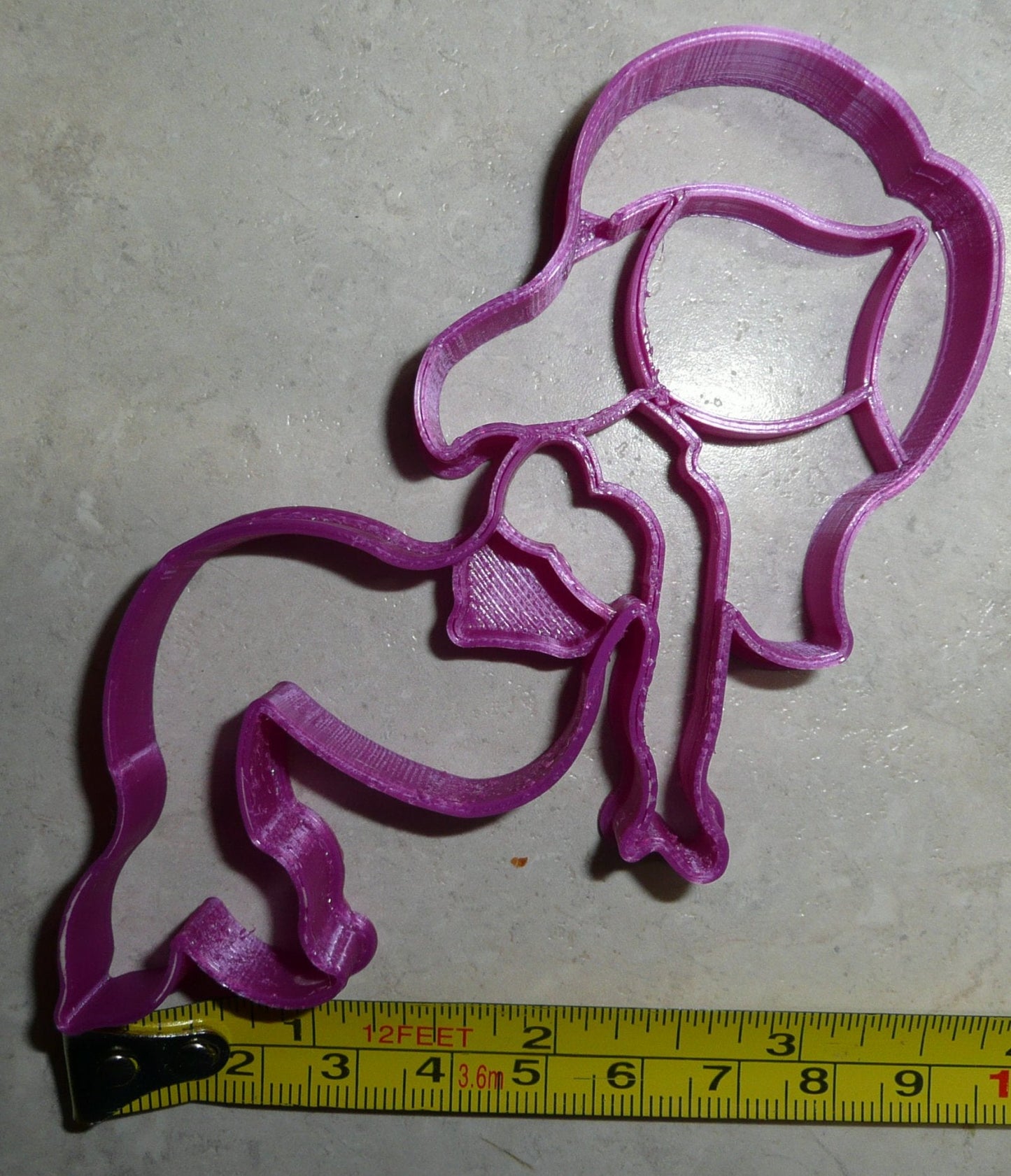 Mermaid Woman Long Hair Aquatic Ocean Creature Cookie Cutter Made In USA PR2440