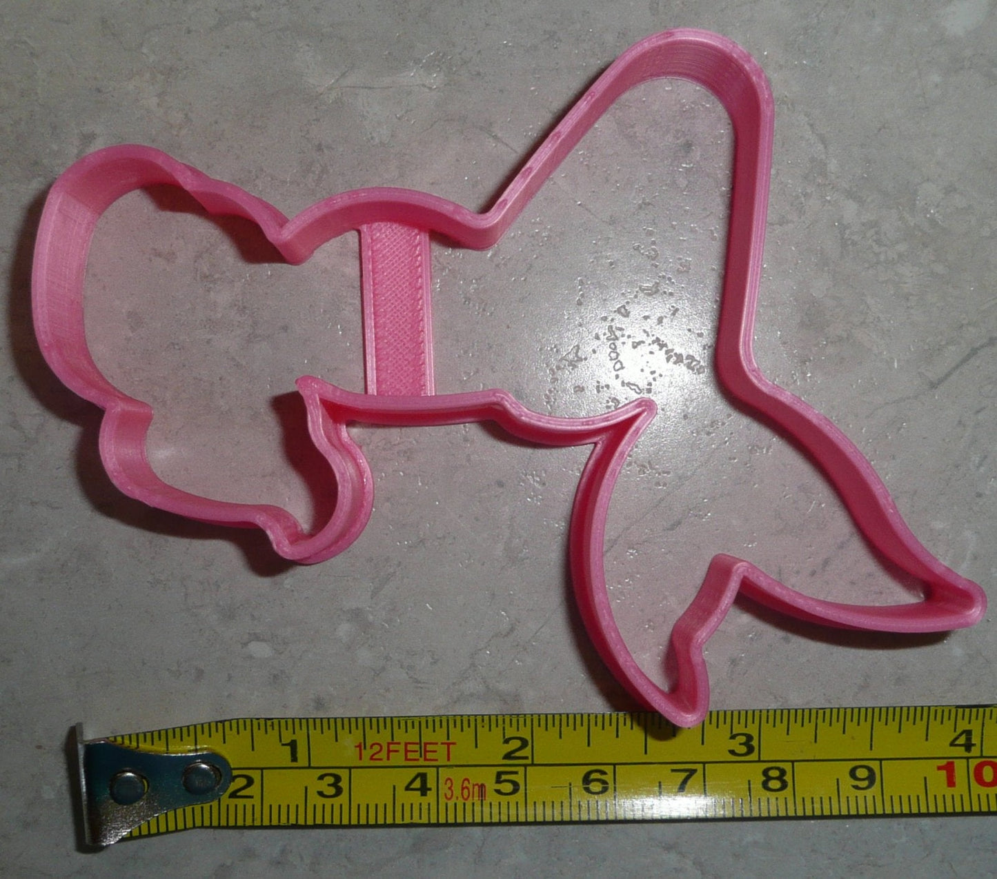 Mermaid Woman Pony Tail Aquatic Ocean Creature Cookie Cutter Made In USA PR2441