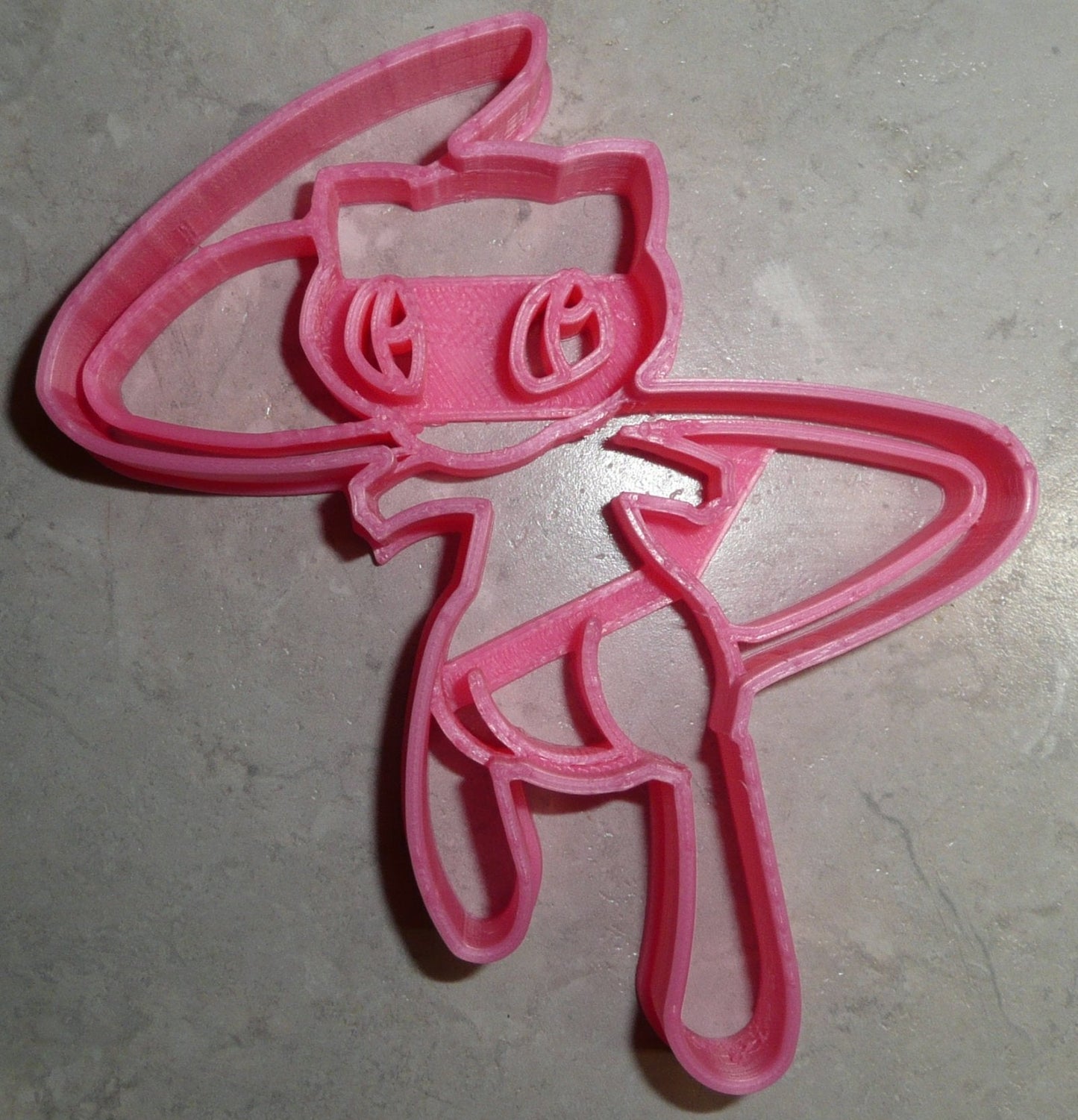 Mew Invisible Psychic Pokemon Character Cookie Cutter Made In USA PR2560