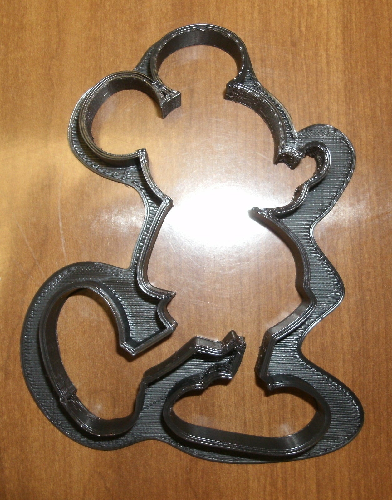 6x Mickey Mouse Fondant Cutter Cupcake Topper 1.75 IN USA FD522