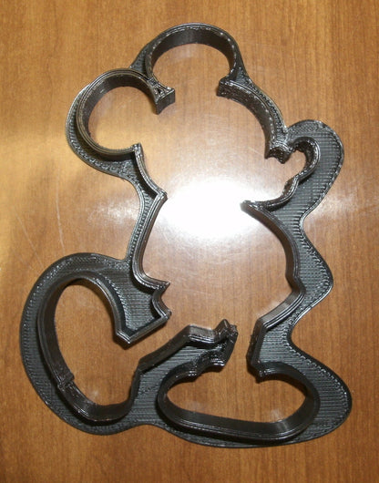 6x Mickey Mouse Fondant Cutter Cupcake Topper 1.75 IN USA FD522