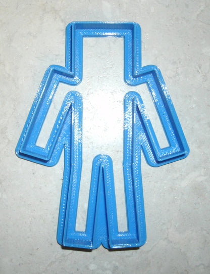 Minecraft Steve Alex Body Outline Cookie Cutter Made In USA PR516
