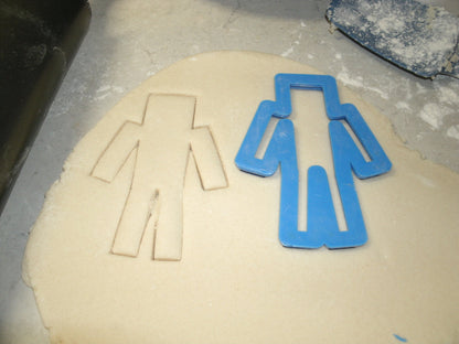 Minecraft Steve Alex Body Outline Cookie Cutter Made In USA PR516