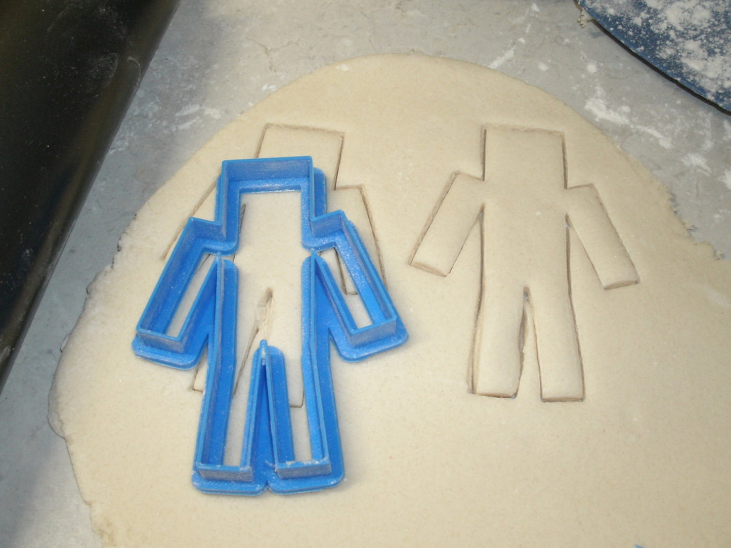 Minecraft Steve Alex Body Outline Cookie Cutter Made In USA PR516