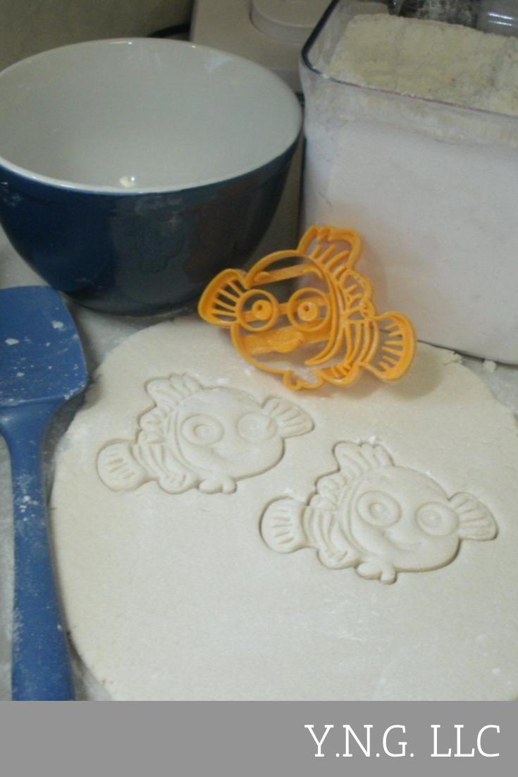 Finding Nemo Fish Disney Character Cookie Cutter Made In USA PR523