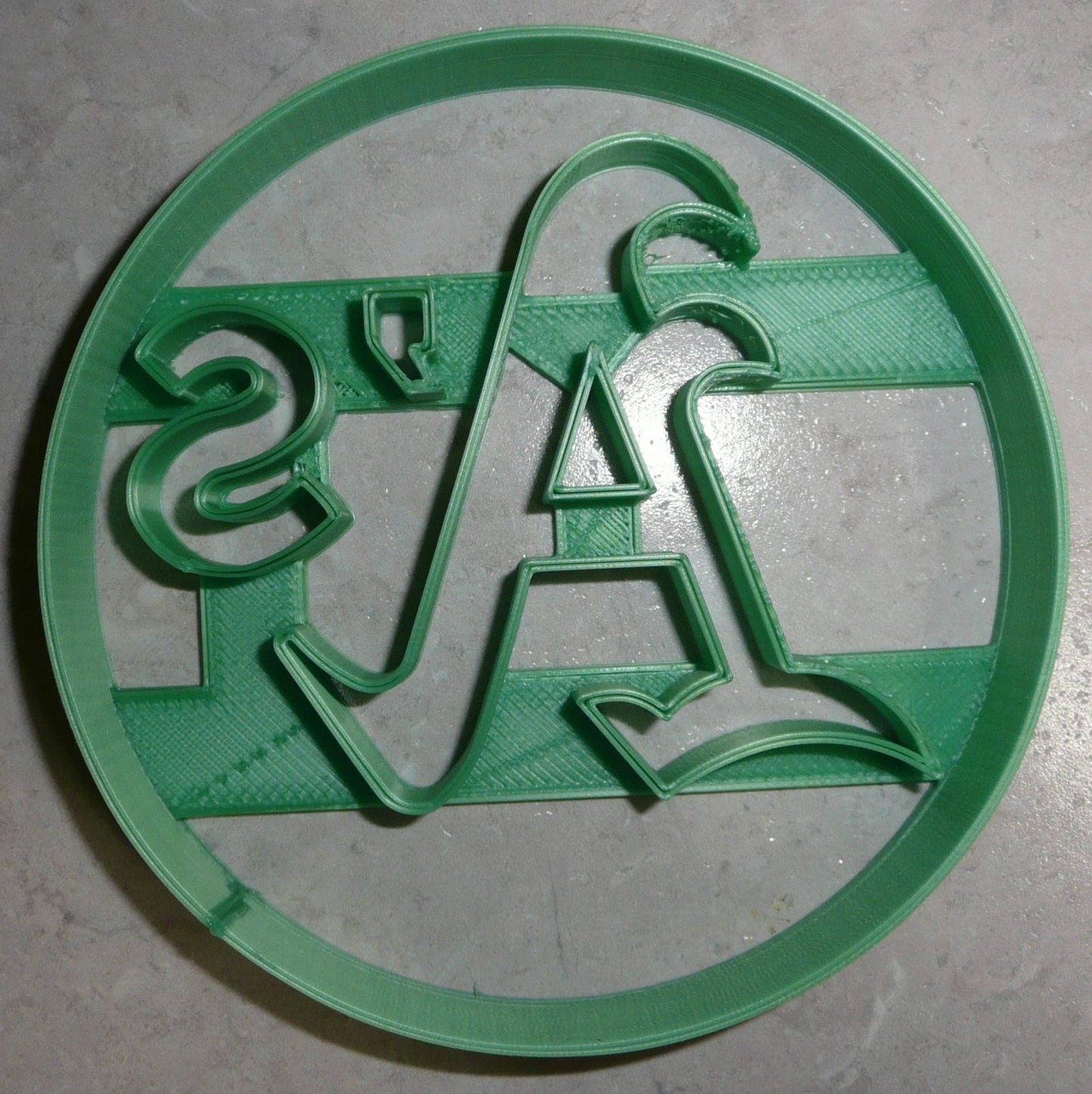Oakland Athletics As Logo Baseball Sports Cookie Cutter Made In USA PR2573
