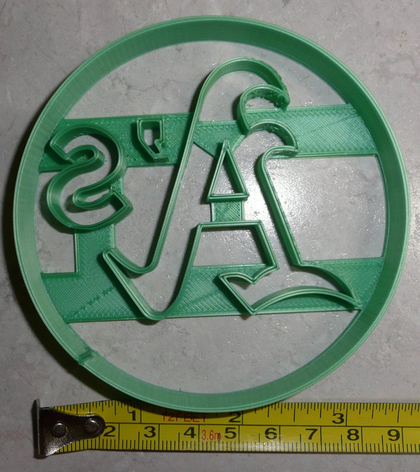 Oakland Athletics As Logo Baseball Sports Cookie Cutter Made In USA PR2573