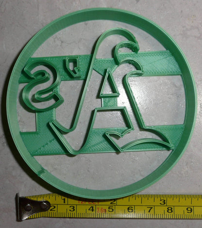 Oakland Athletics As Logo Baseball Sports Cookie Cutter Made In USA PR2573