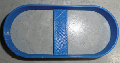 Oblong Round Rectangle Elongated Pill Shape Cookie Cutter Made In USA PR2554