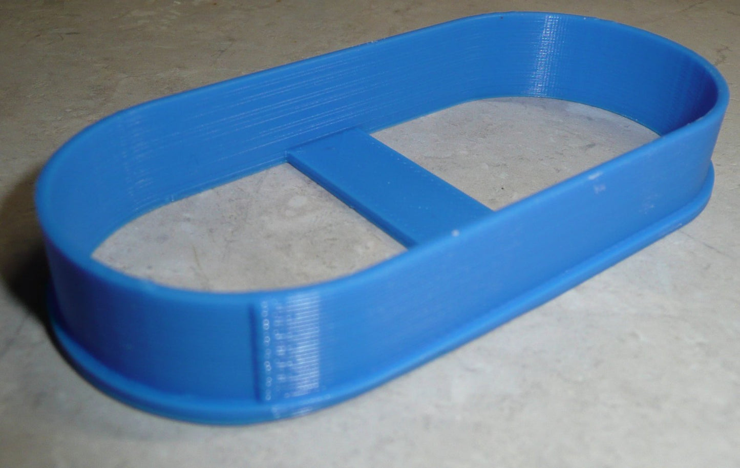 Oblong Round Rectangle Elongated Pill Shape Cookie Cutter Made In USA PR2554