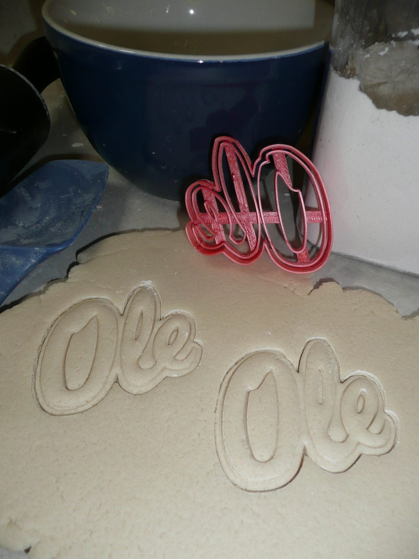 Ole Miss Word University of Mississippi Cookie Cutter Made In USA PR2678