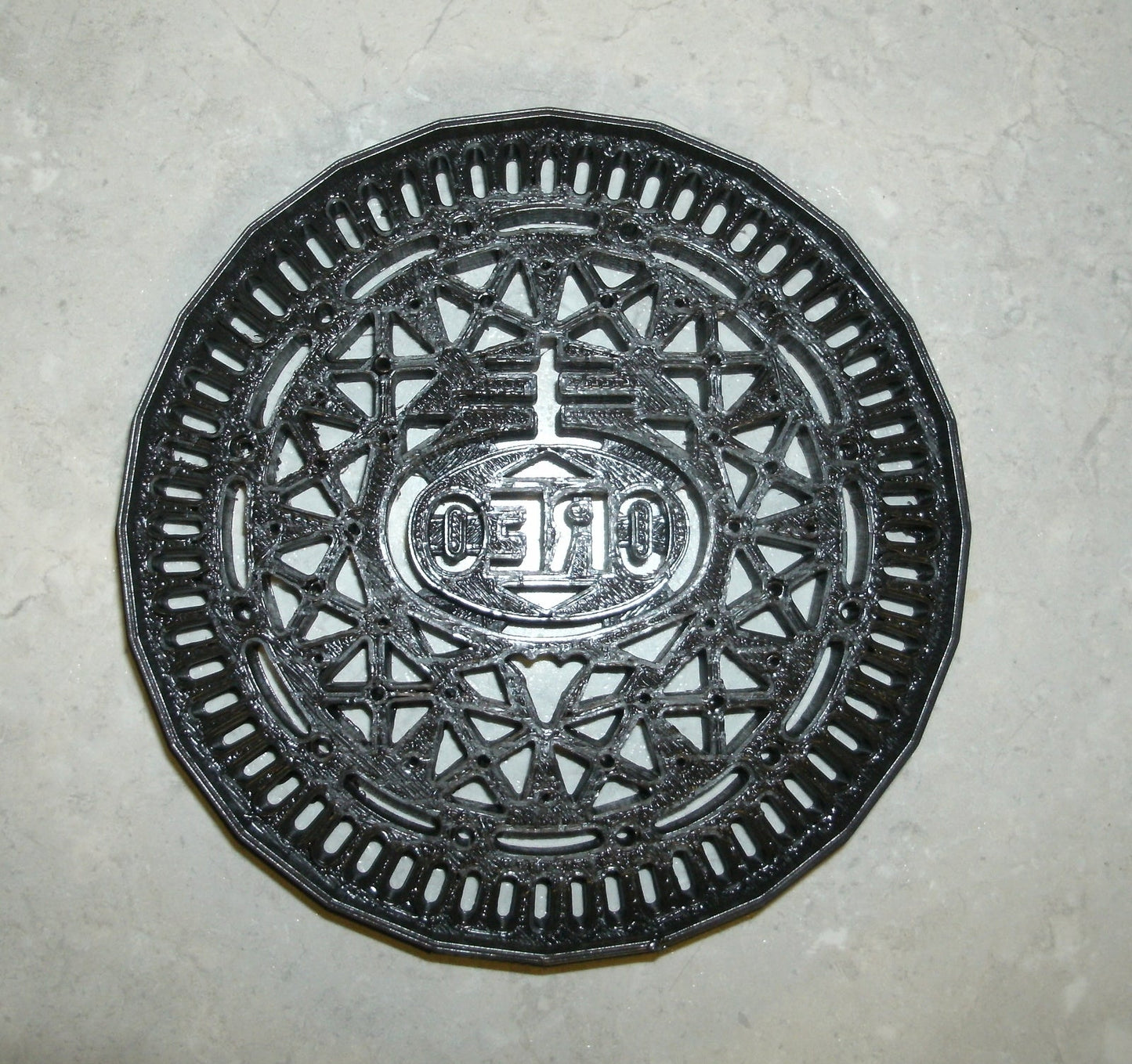 6x Oreo Sandwich Cookie Fondant Cutter Cupcake Topper 1.75 IN USA FD593