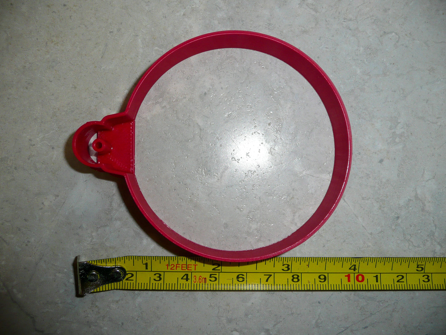 Round Ball Hanging Christmas Tree Ornament Cookie Cutter Made In USA PR2086
