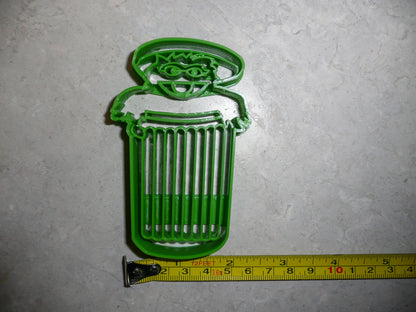 Oscar The Grouch Sesame Street Muppet Character Cookie Cutter Made In USA PR2013