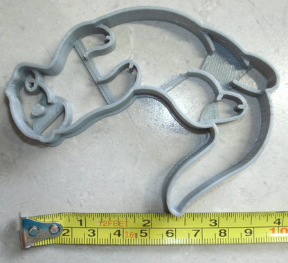 Sea Otter Water Weasel Marine Mammal Cookie Cutter Made In USA PR2359