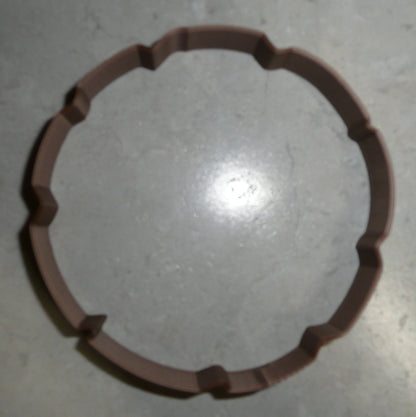 Outline Tree Wood Bark Slice Stump Layer Cookie Cutter Made In USA PR2564