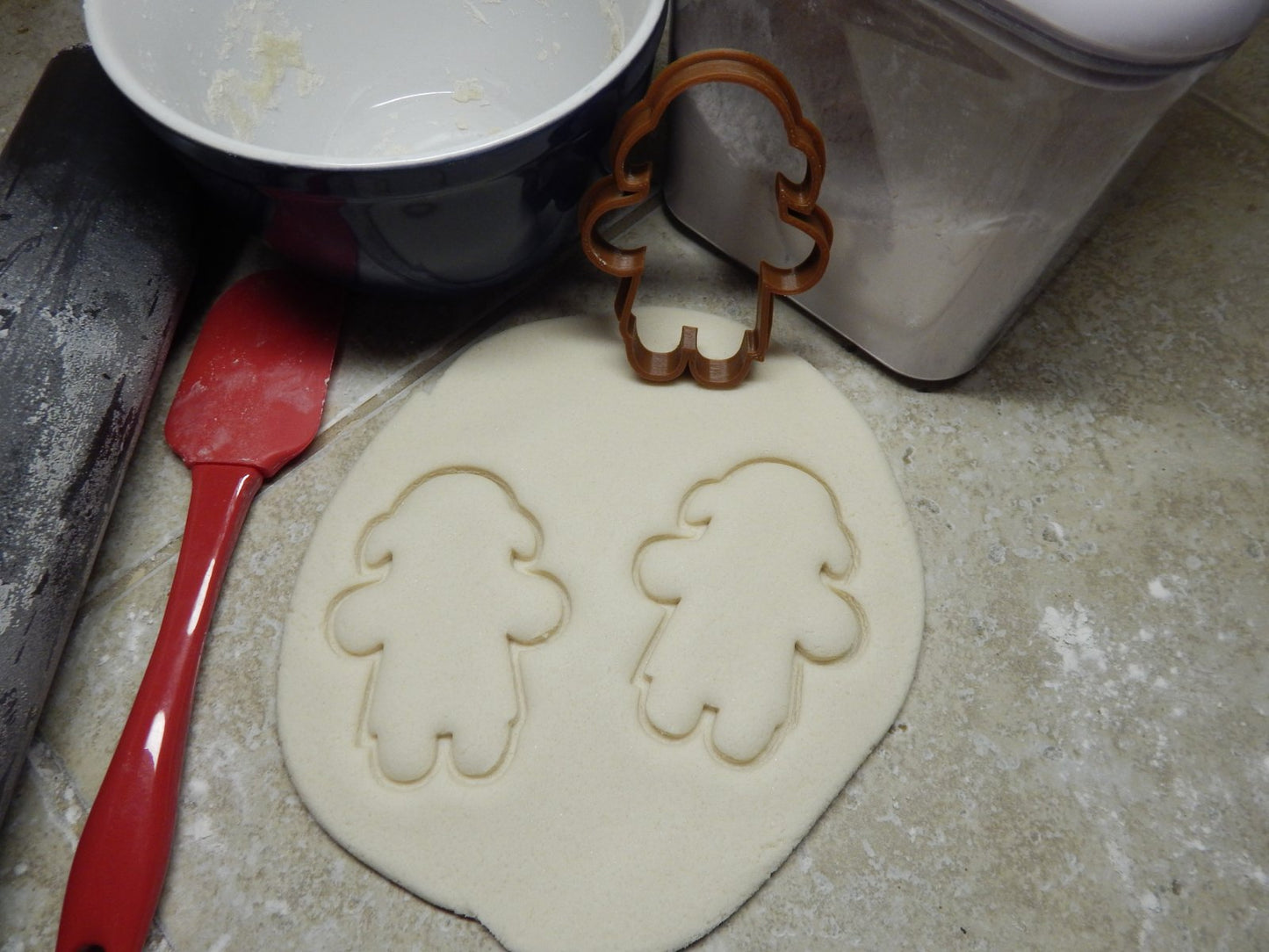 Paddington Brown Teddy Bear Character Cookie Cutter Made In USA PR2192