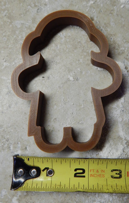 Paddington Brown Teddy Bear Character Cookie Cutter Made In USA PR2192